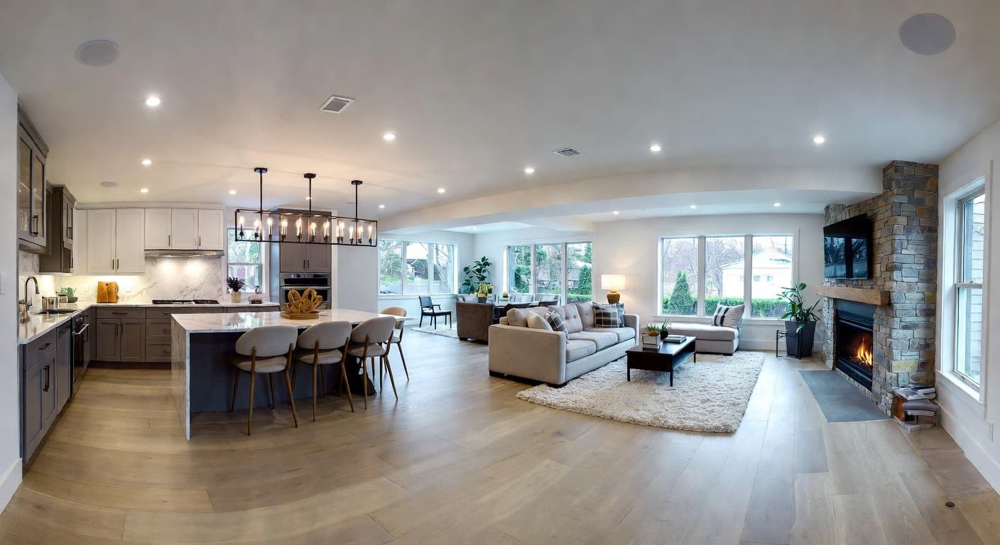 Scandifornian basement interior design - featuring scandifornian style furniture, decor, colors, and layout ideas for your basement