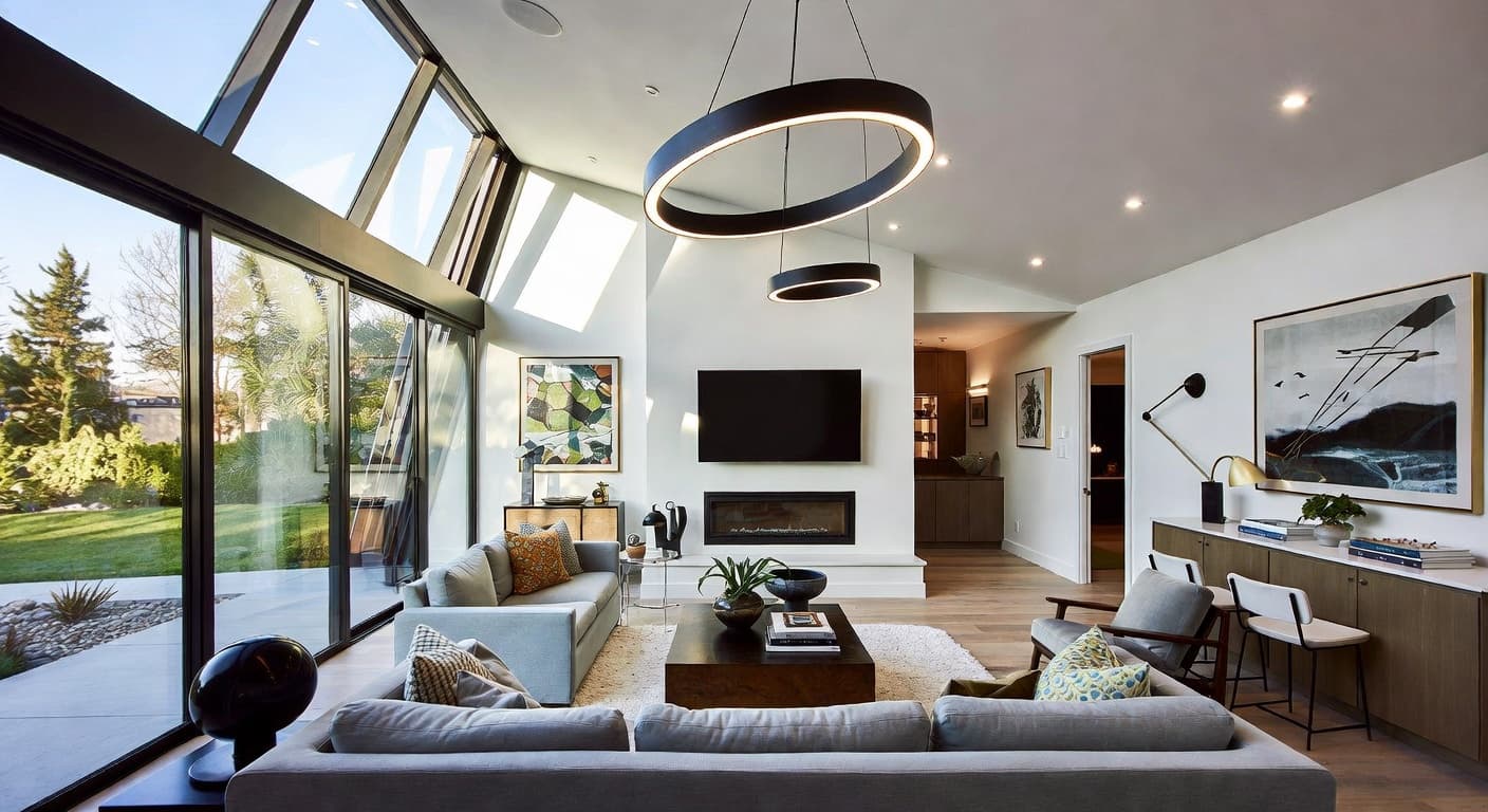 Scandifornian observatory interior design - featuring scandifornian style furniture, decor, colors, and layout ideas for your observatory