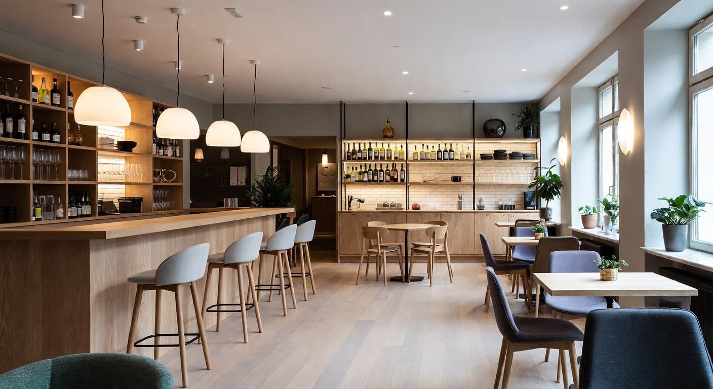 Scandinavian Bar Room design preview