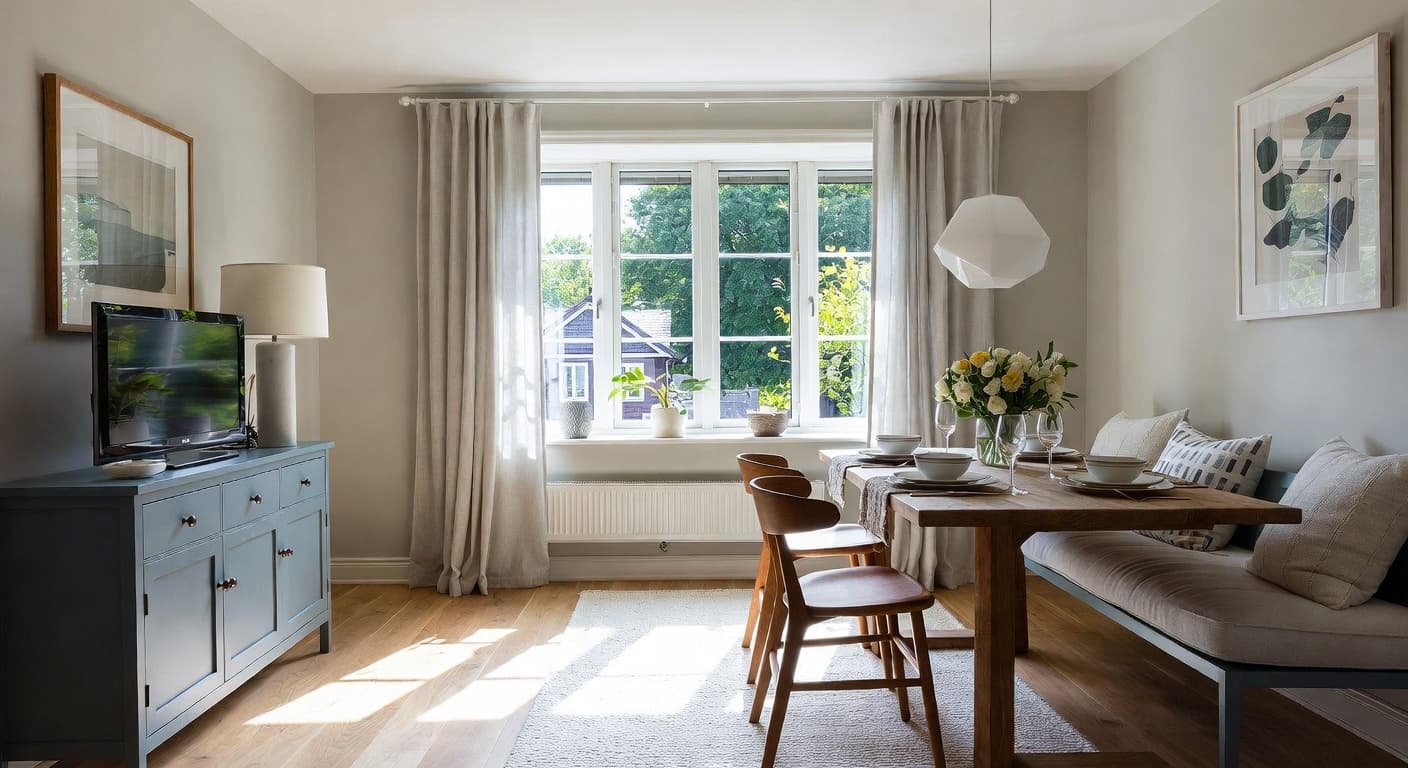 Scandinavian Breakfast Nook design preview