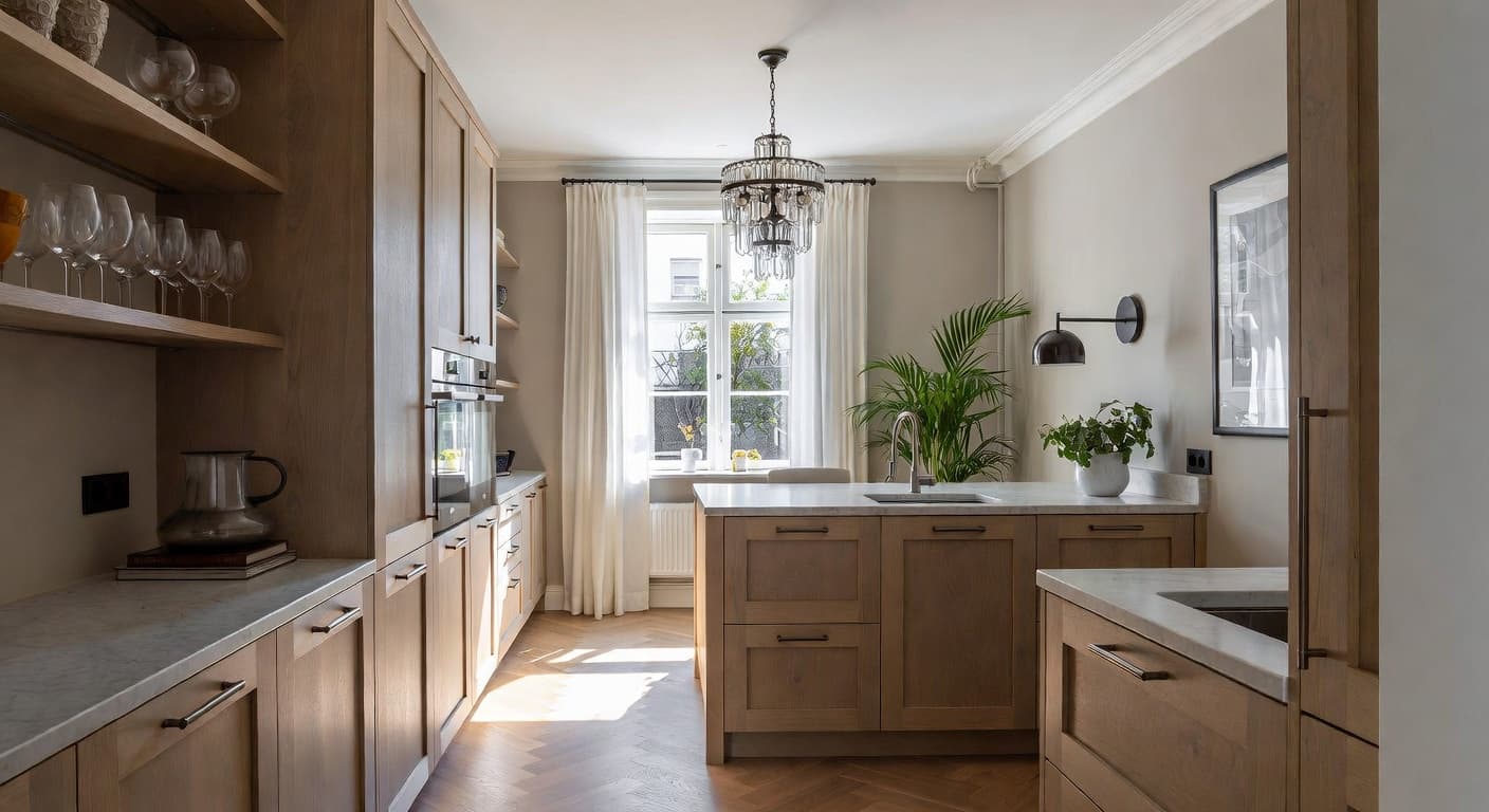 Scandinavian Butler's Pantry design preview