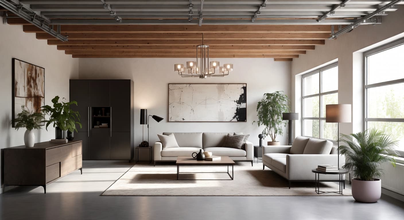 Scandinavian Garage Interior design preview