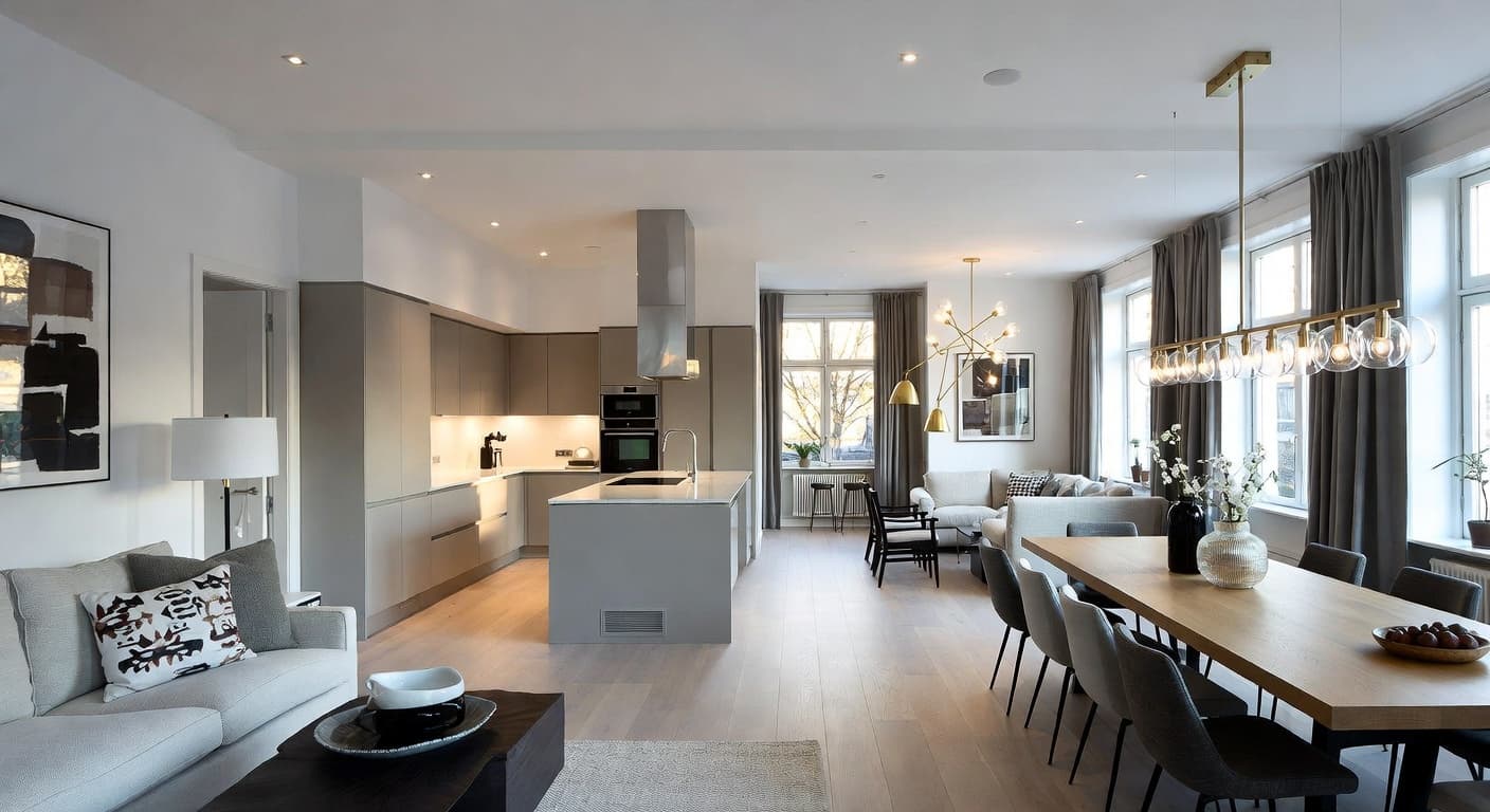 Scandinavian Multi-Purpose Room design preview