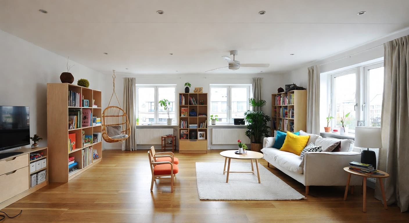 Scandinavian Playroom design preview