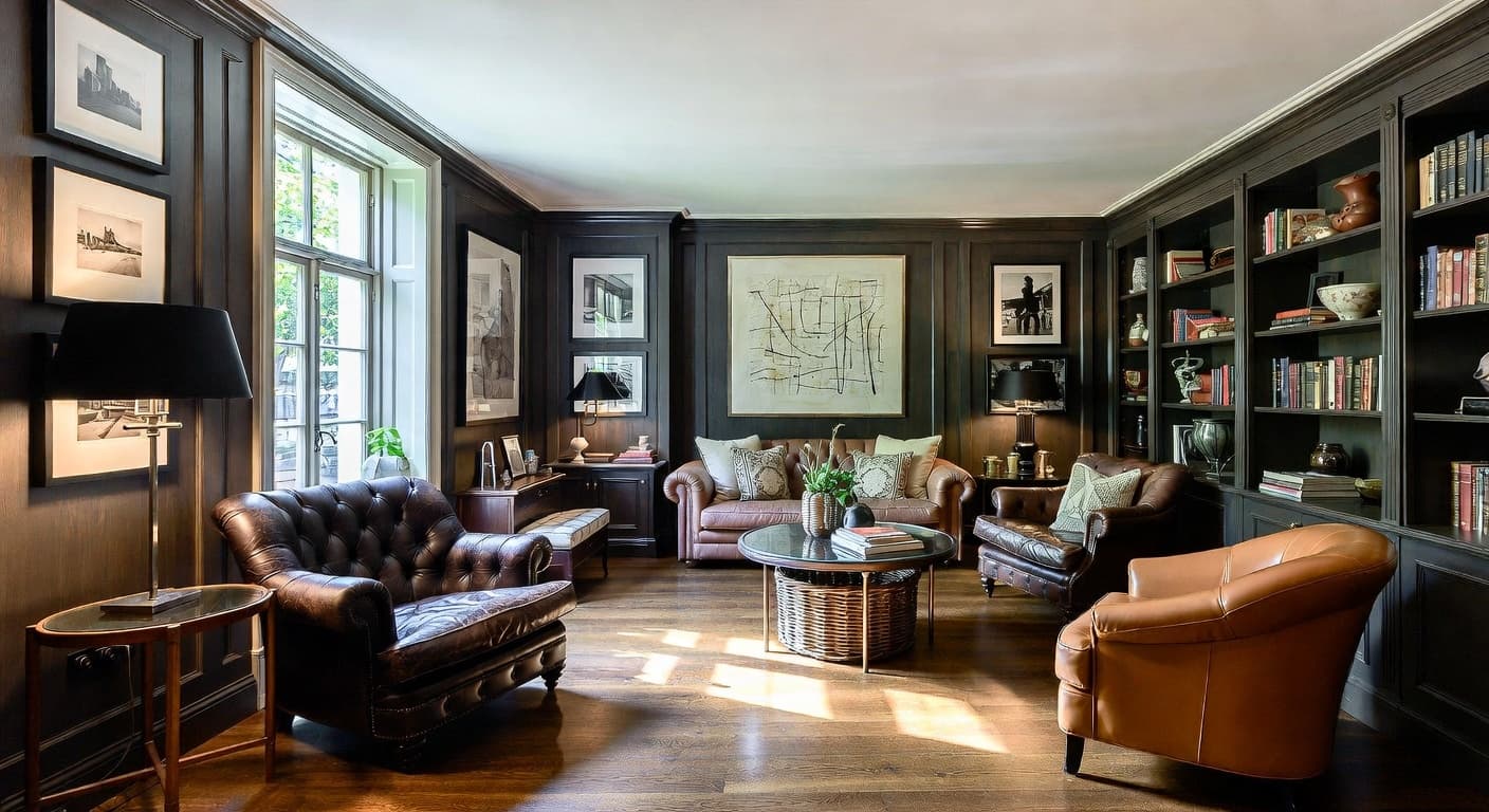 Scandinavian Smoking Room / Cigar Lounge design preview