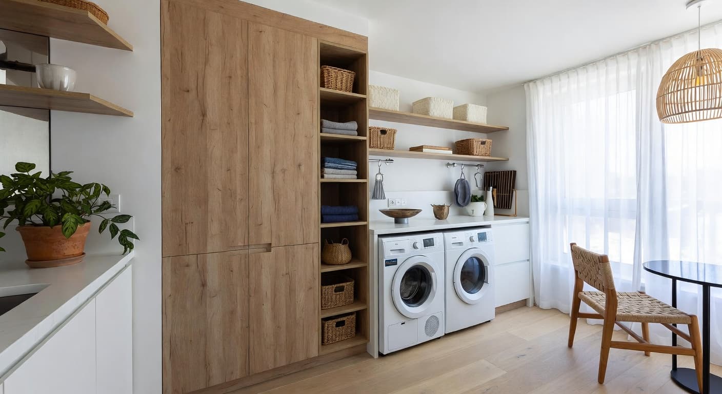 Scandinavian Utility Room design preview