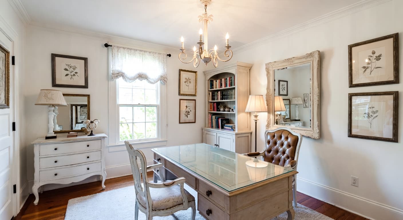 Shabby Chic Home Office design preview