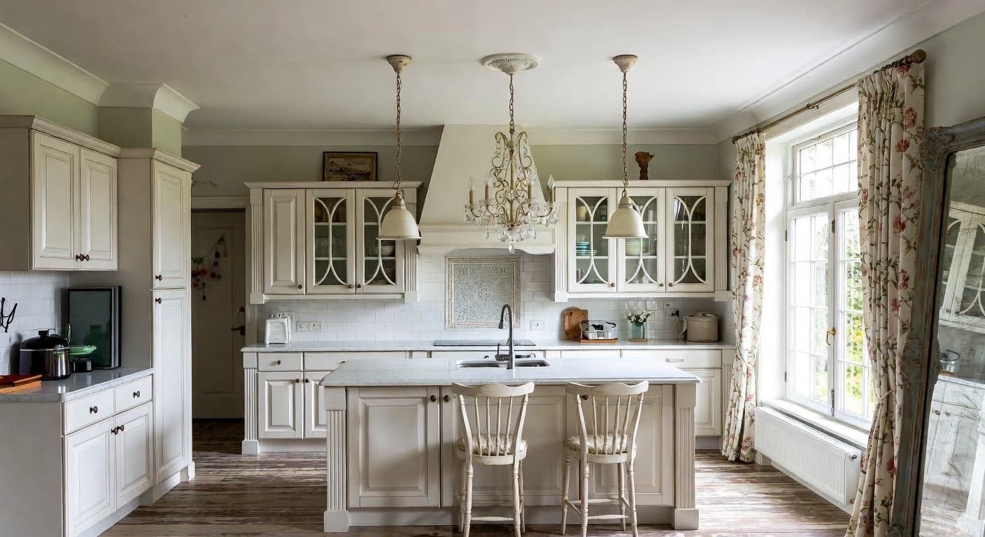 Shabby Chic Kitchen design preview