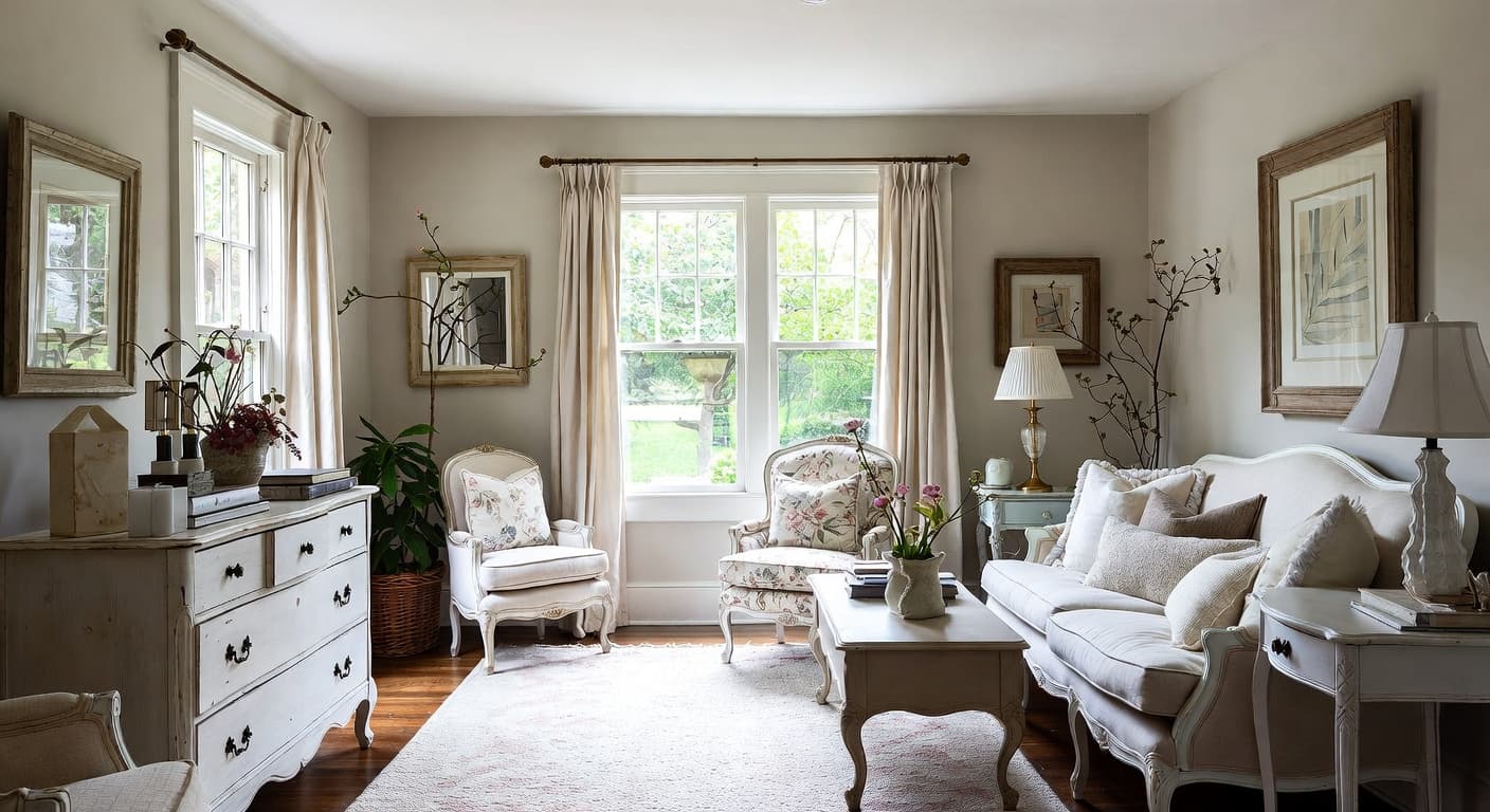 Shabby Chic playroom interior design - featuring shabby chic style furniture, decor, colors, and layout ideas for your playroom