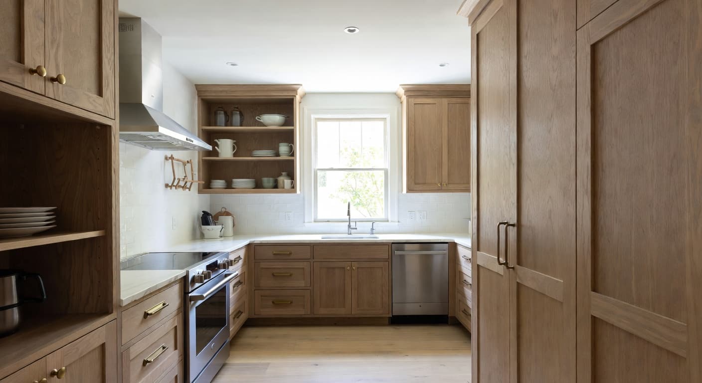 Shaker utility room interior design - featuring shaker style furniture, decor, colors, and layout ideas for your utility room