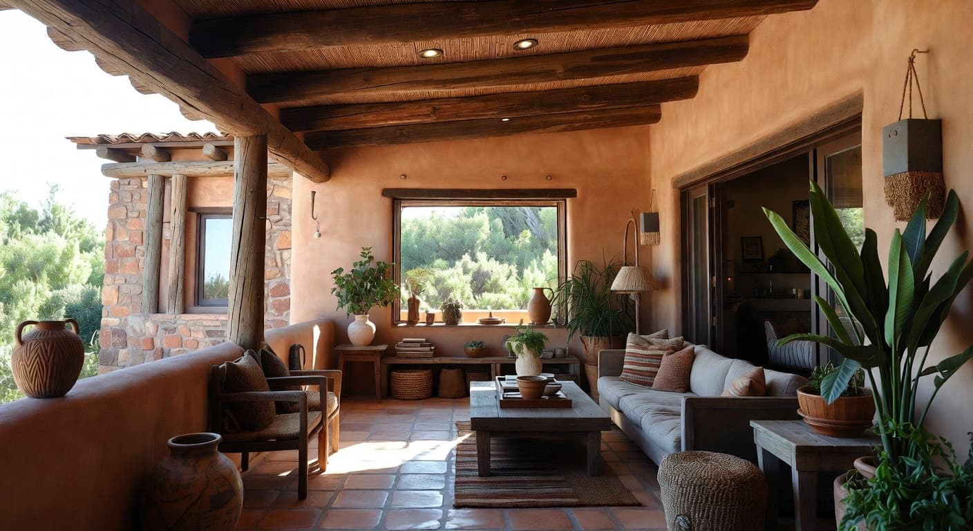 Southwestern Balcony / Terrace design preview