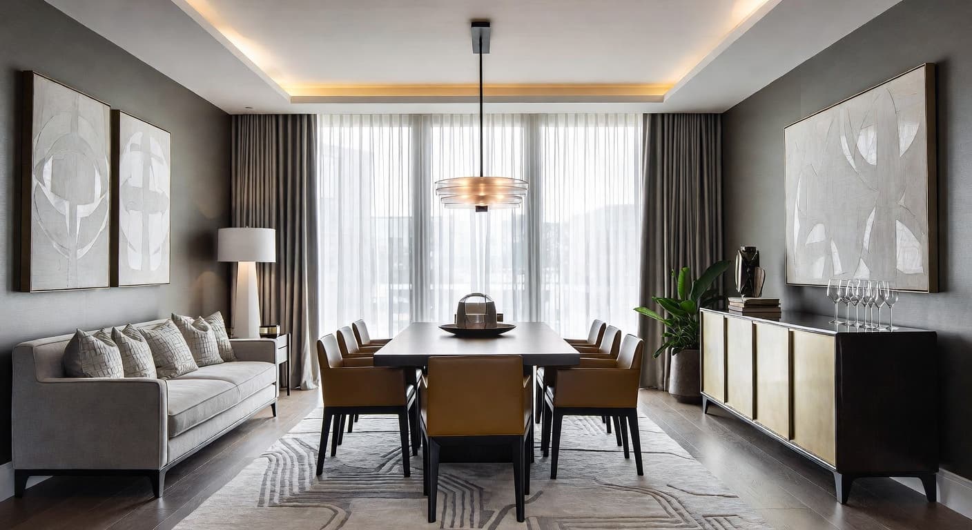 Space Age Dining Room design preview