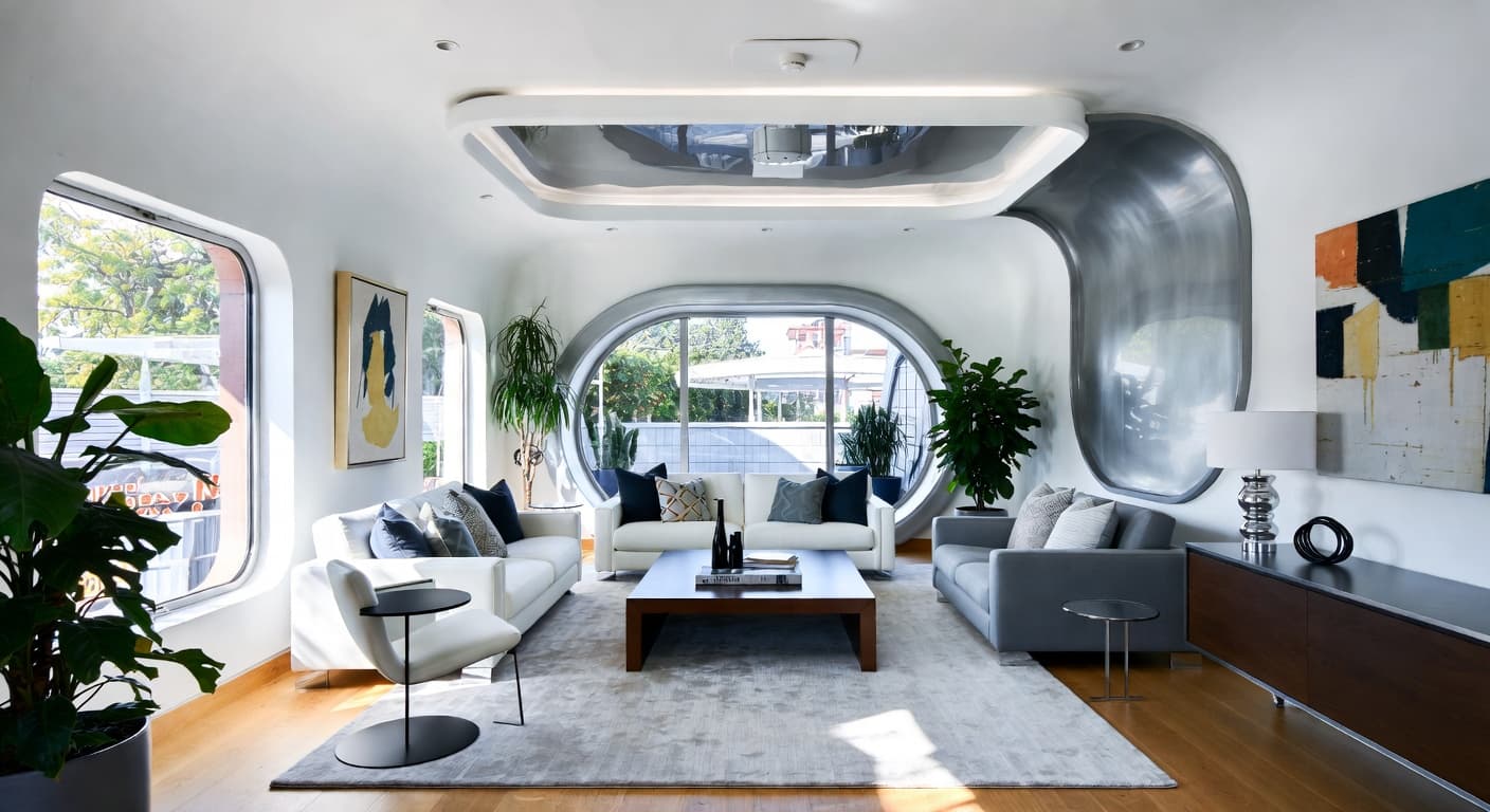 Space Age Living Room design preview