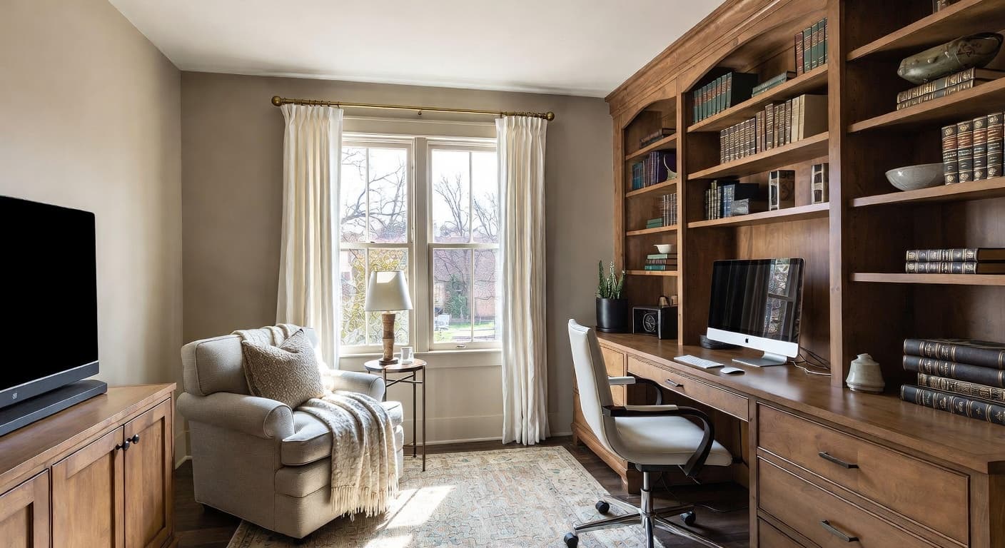 Traditional Home Office design preview