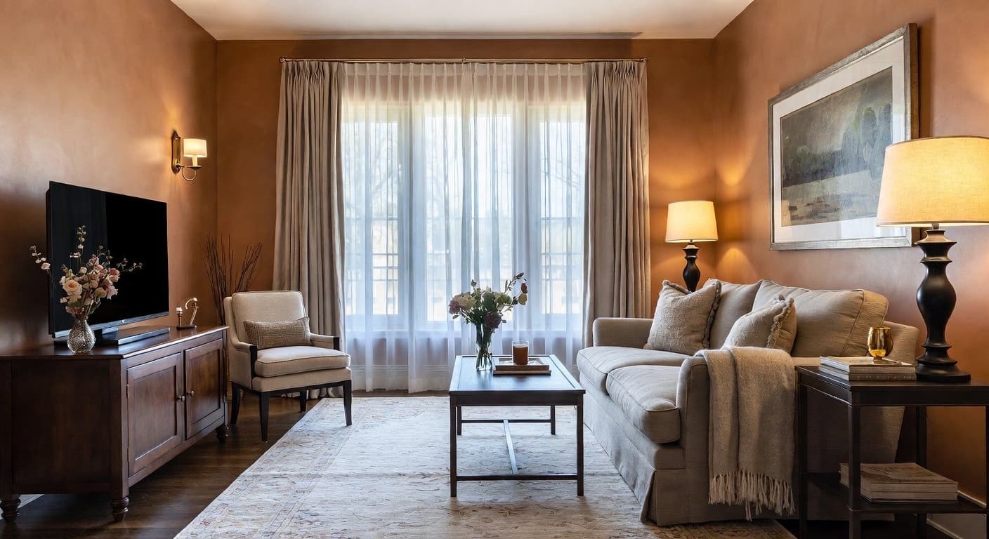 Traditional meditation space interior design - featuring traditional style furniture, decor, colors, and layout ideas for your meditation space