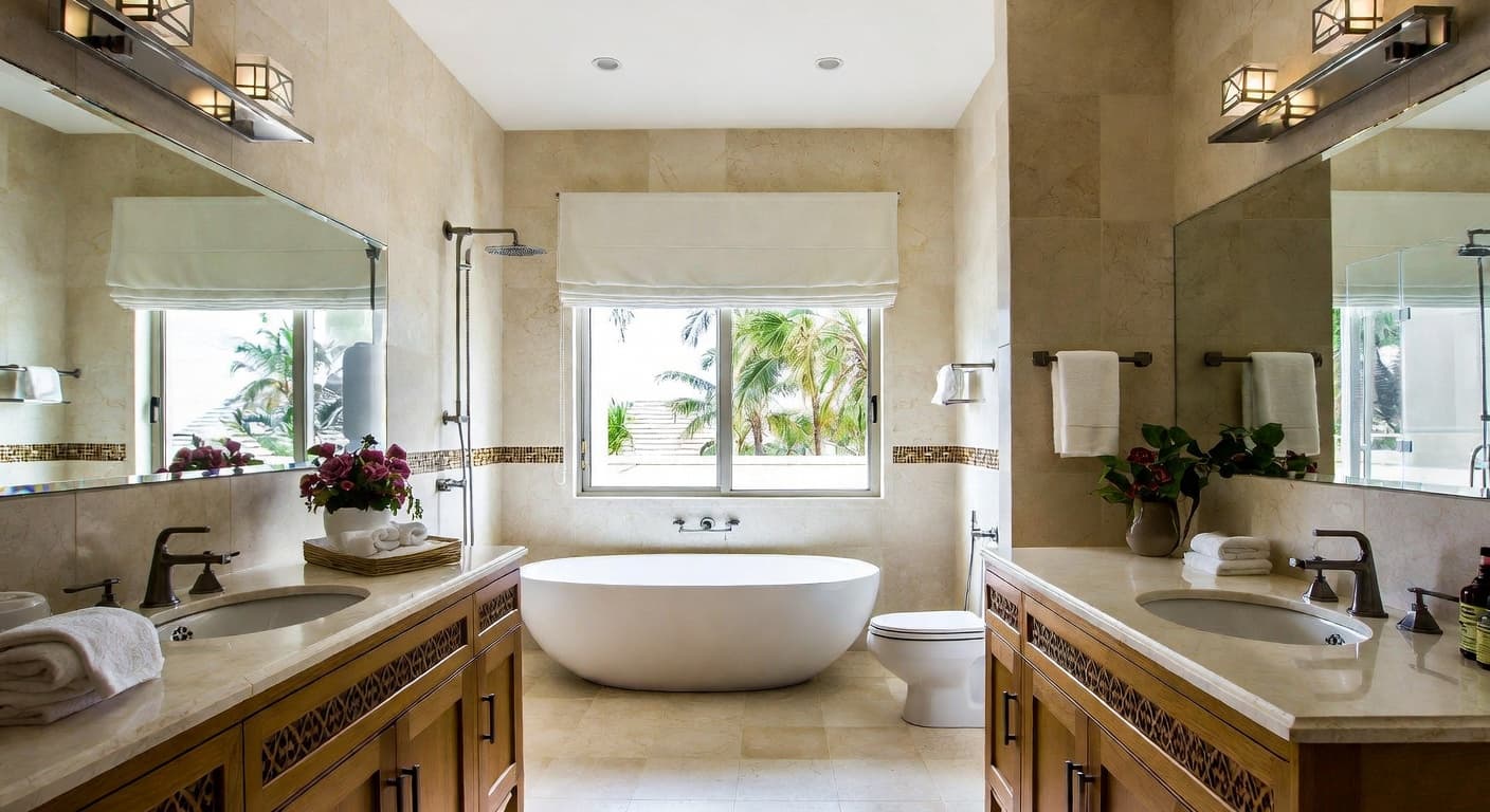 Tropical Bathroom design preview