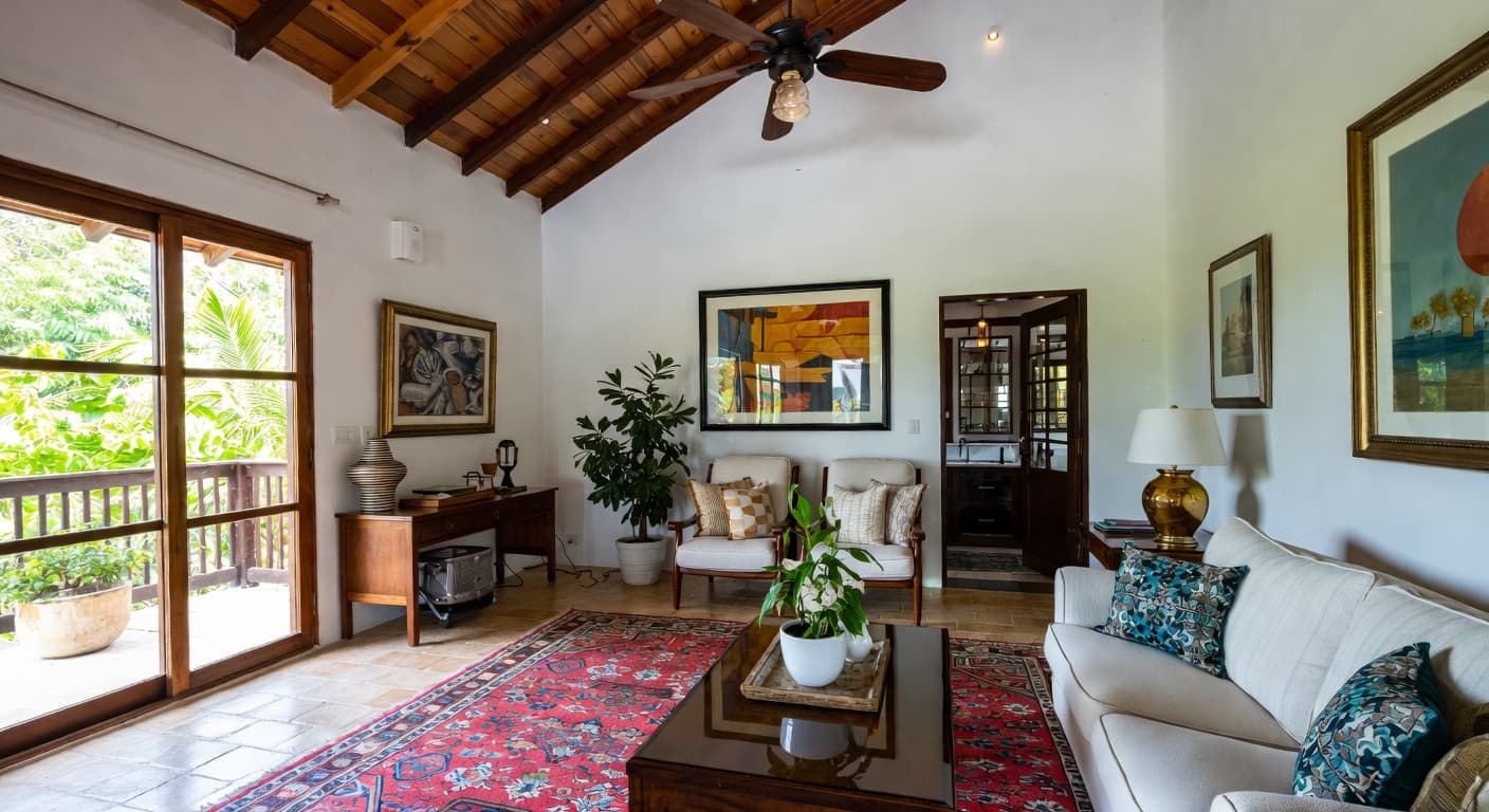 Tropical utility room interior design - featuring tropical style furniture, decor, colors, and layout ideas for your utility room