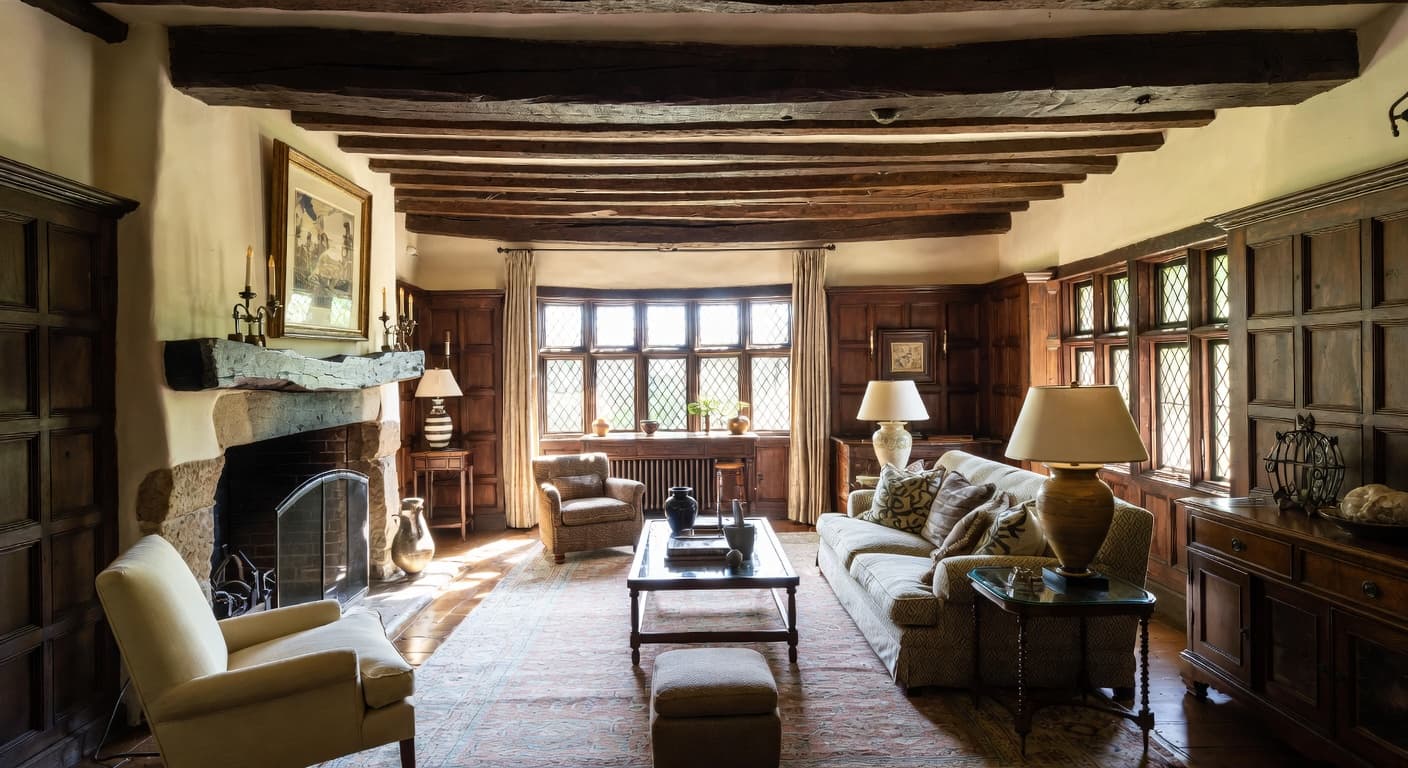 Tudor Living Room design preview