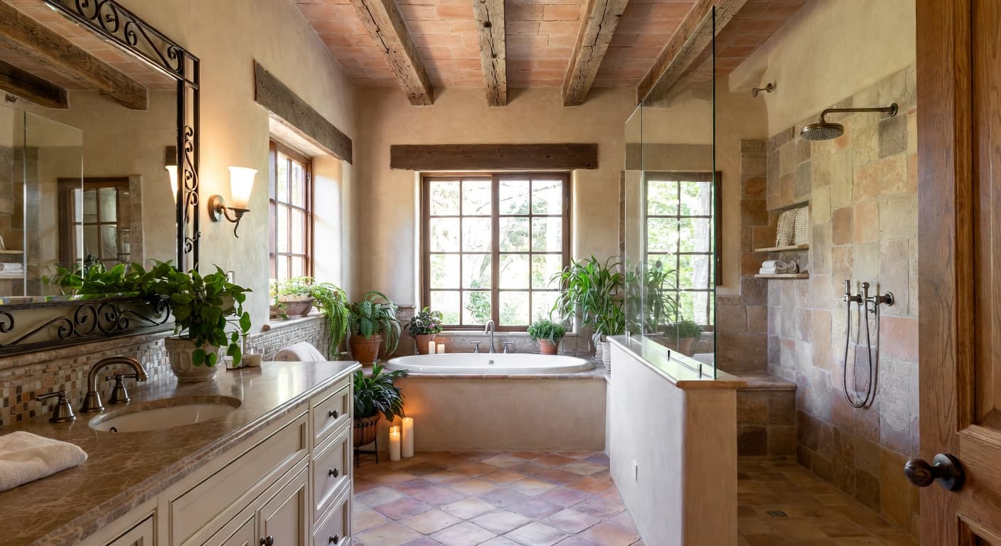 Tuscan Bathroom design preview