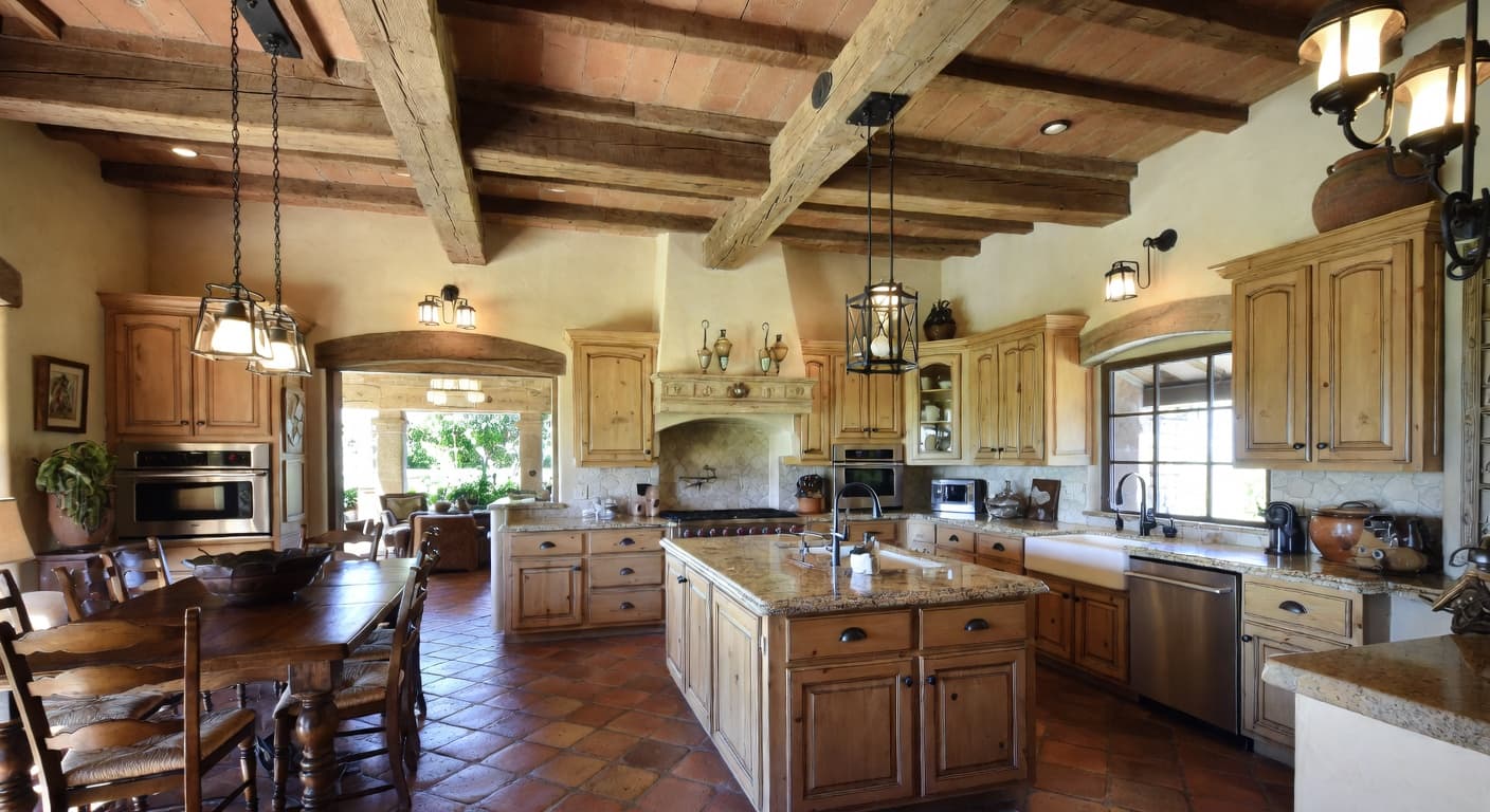 Tuscan Kitchen design preview