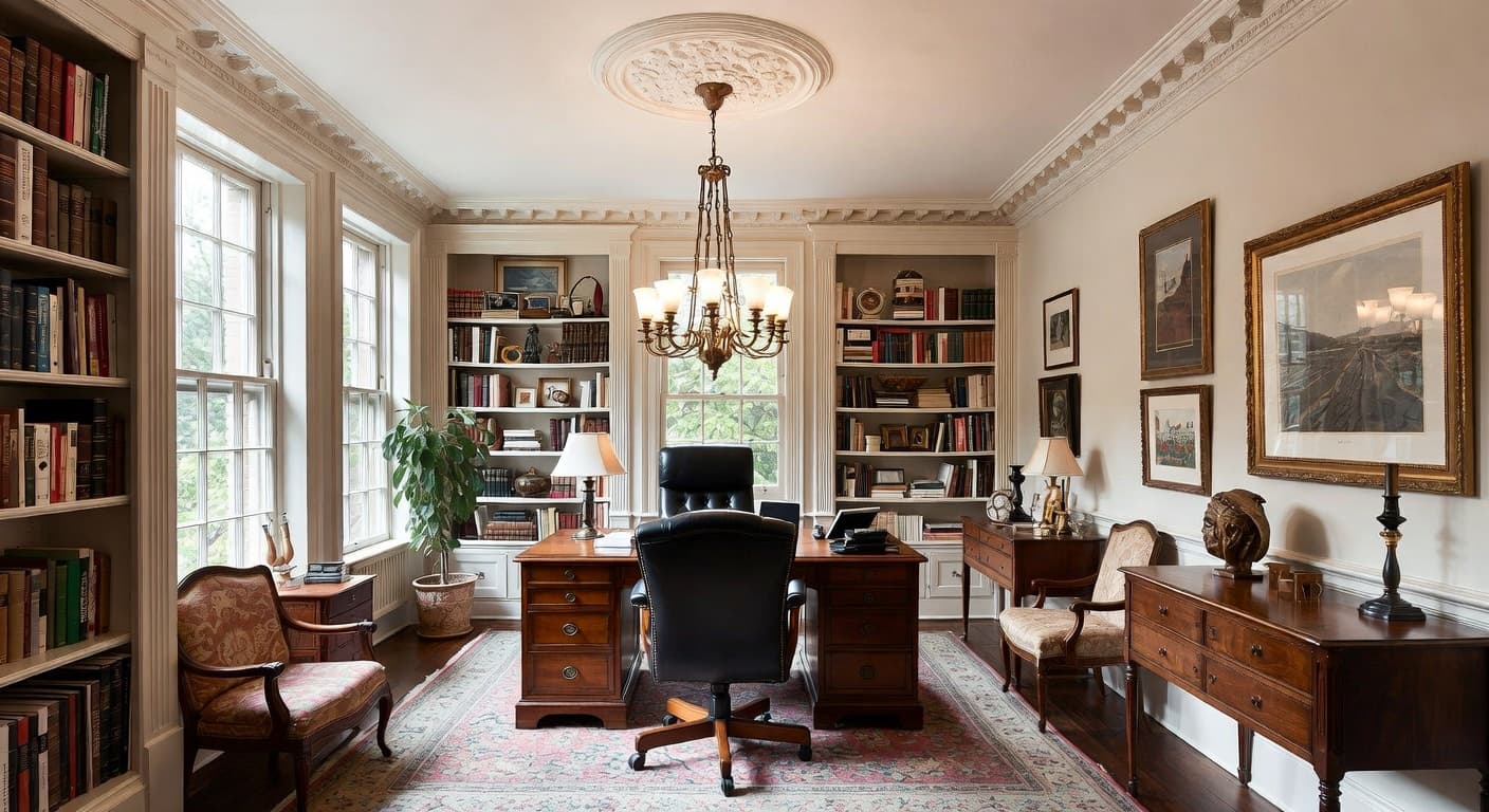 Victorian Home Office design preview