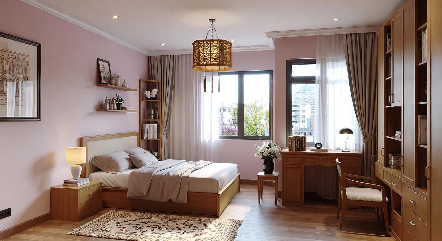 Vietnamese kids room interior design - featuring vietnamese style furniture, decor, colors, and layout ideas for your kids room