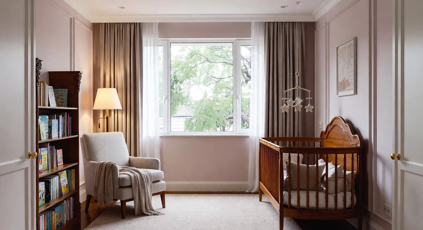 Vietnamese nursery interior design - featuring vietnamese style furniture, decor, colors, and layout ideas for your nursery