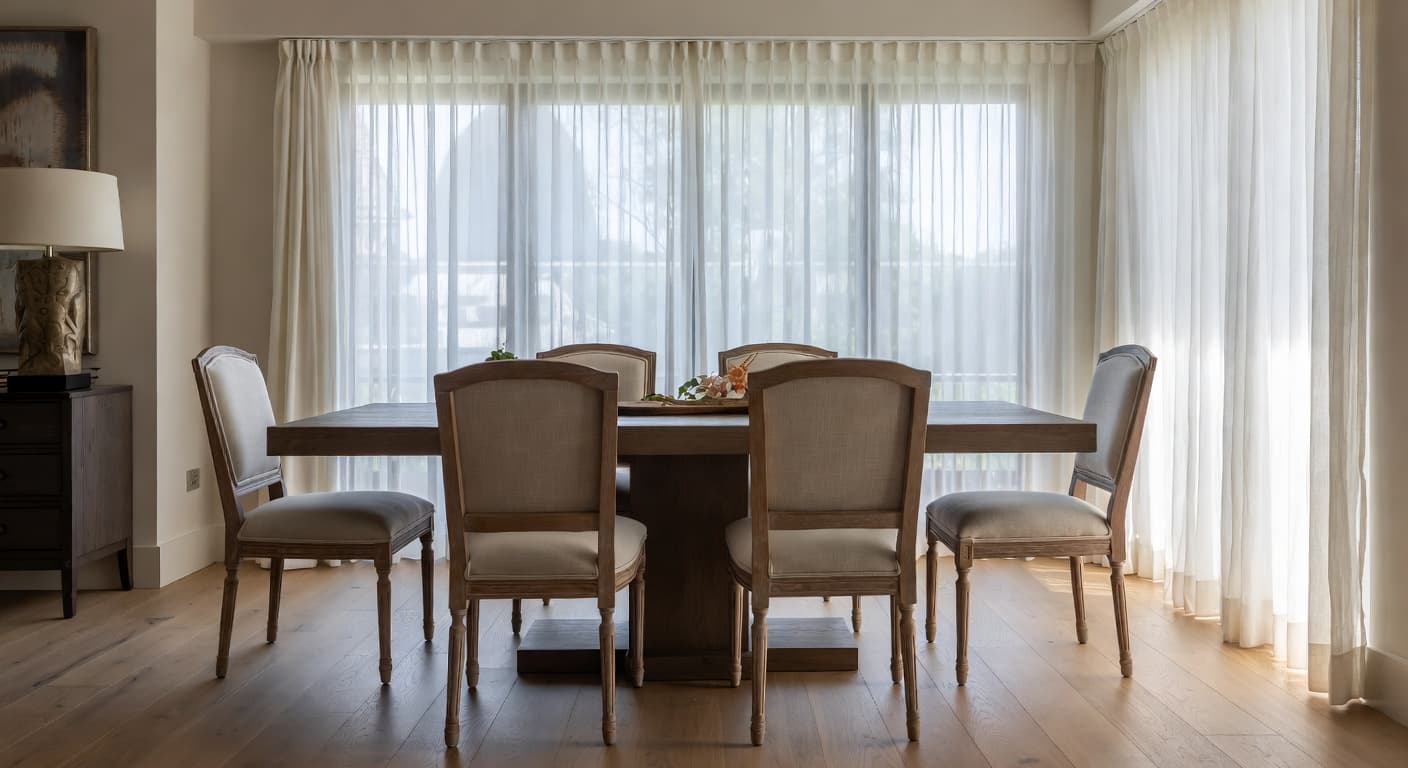 Warm Minimalism Dining Room design preview