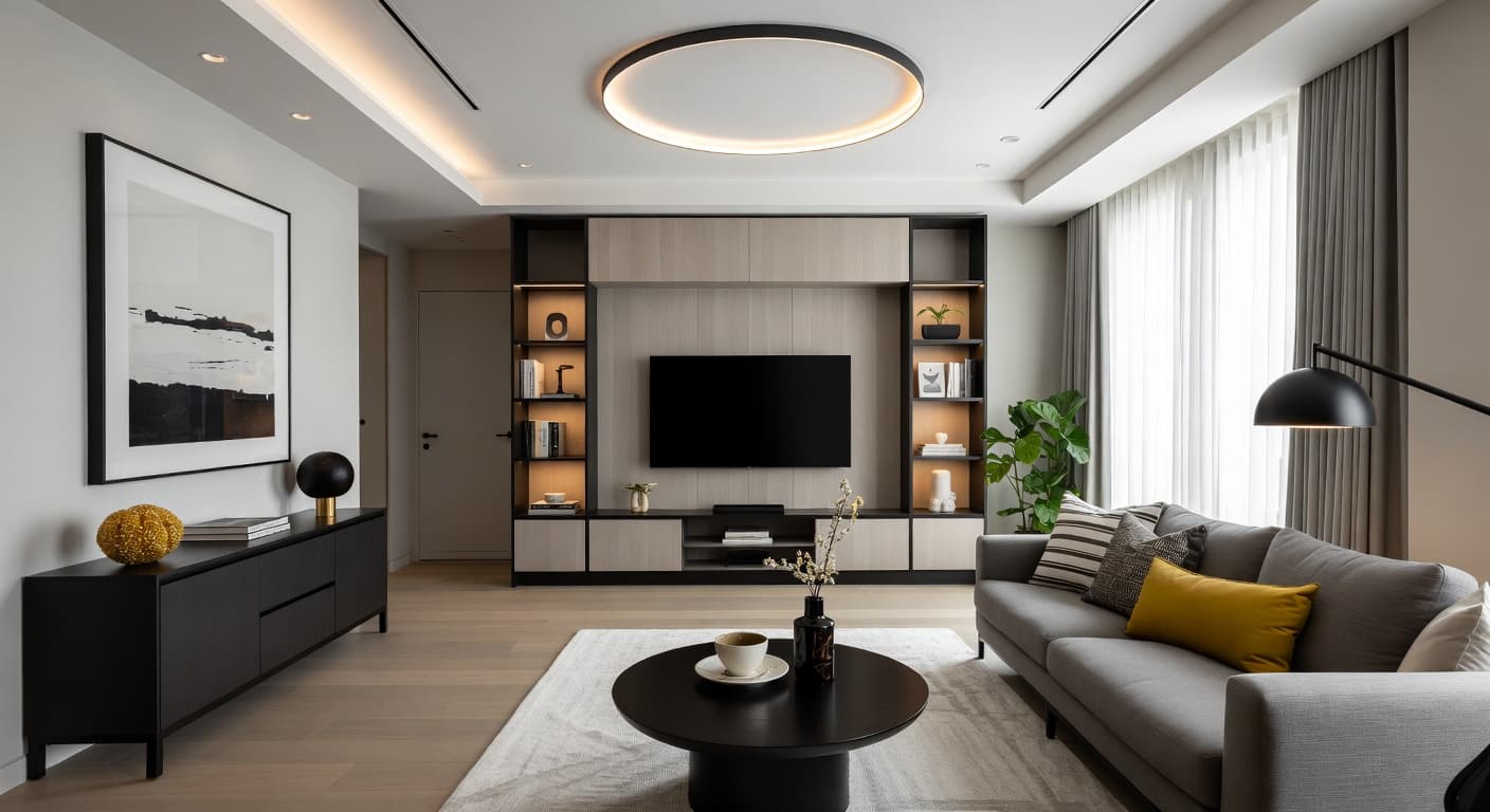 Warm Minimalism storage room interior design - featuring warm minimalism style furniture, decor, colors, and layout ideas for your storage room