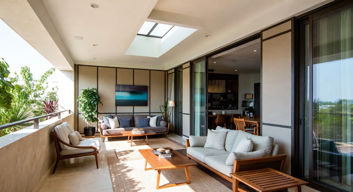 Zen Balcony / Terrace design preview