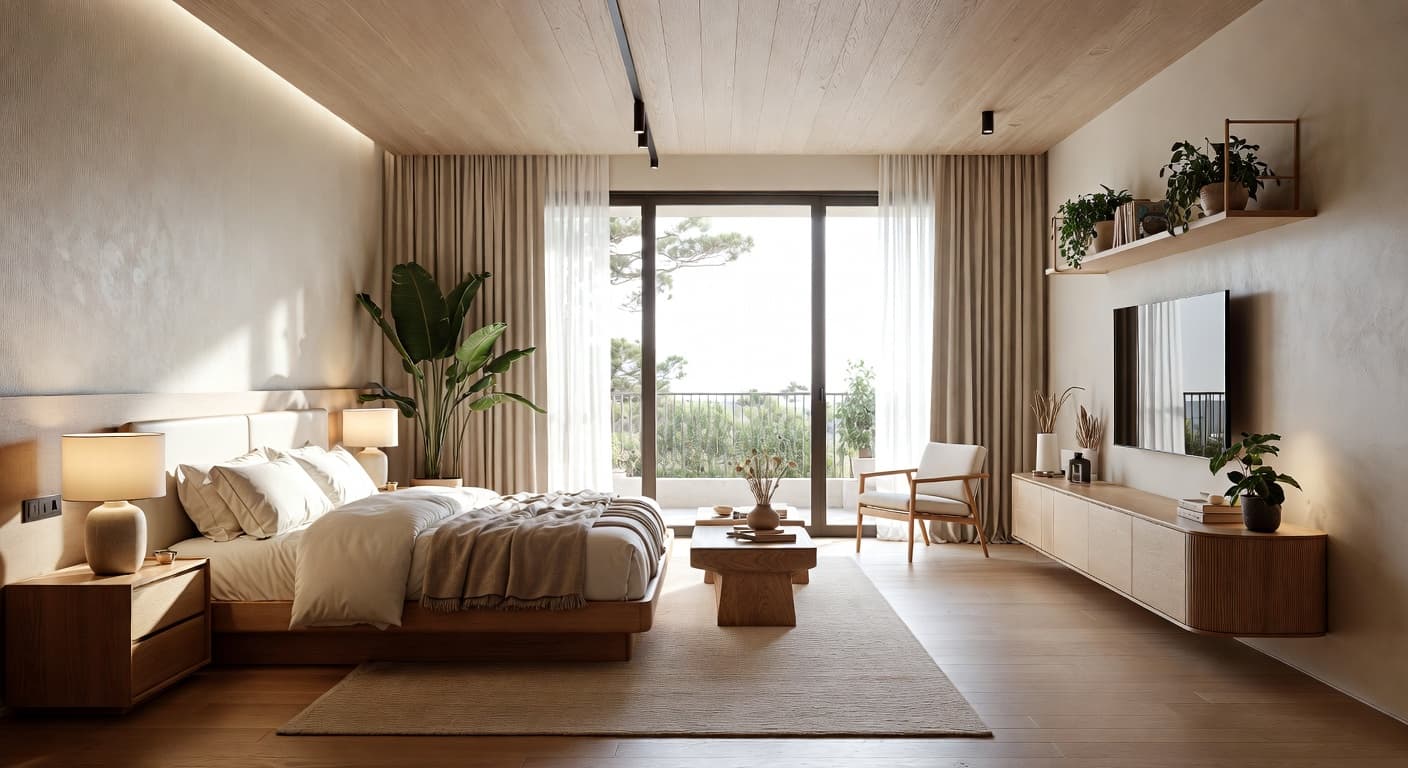 Zen Bedroom design preview