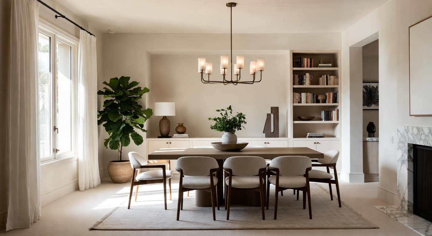 Zen Dining Room design preview