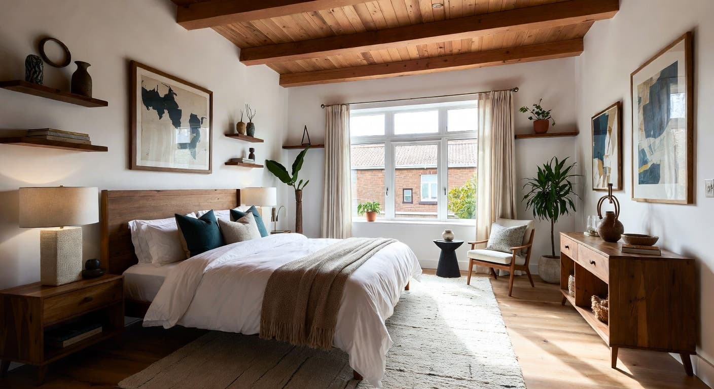 Zen guest room interior design - featuring zen style furniture, decor, colors, and layout ideas for your guest room