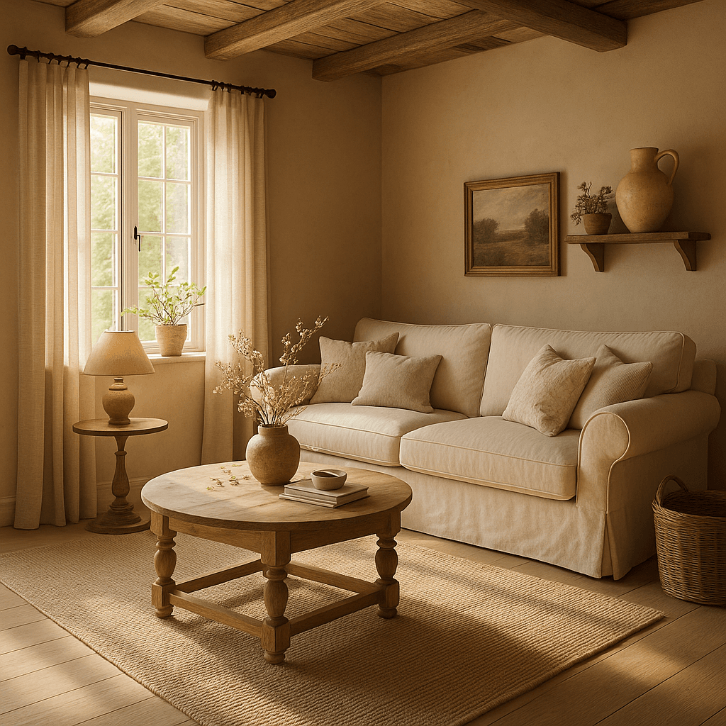 Cottage interior design style