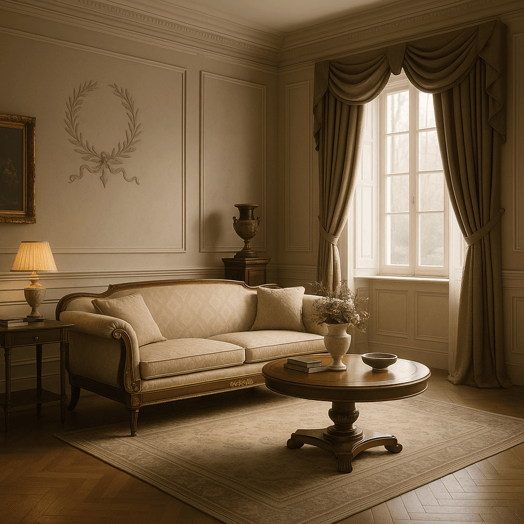 Empire interior design style