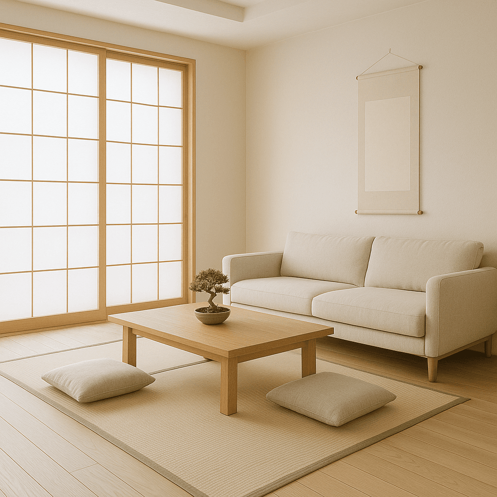 Japanese interior design style