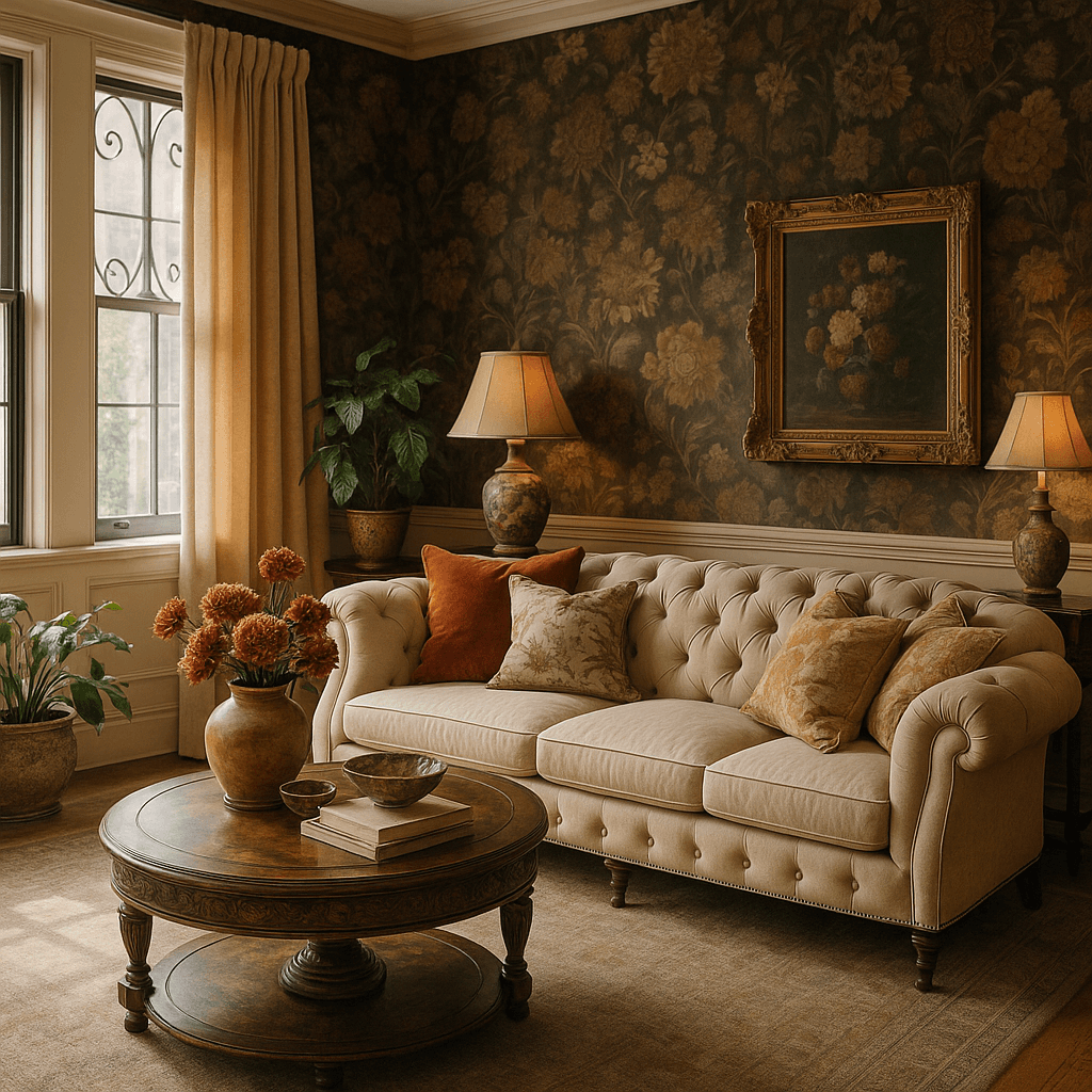 Maximalist interior design style