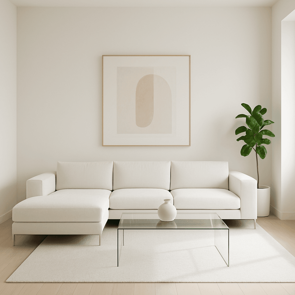 Minimalist interior design style