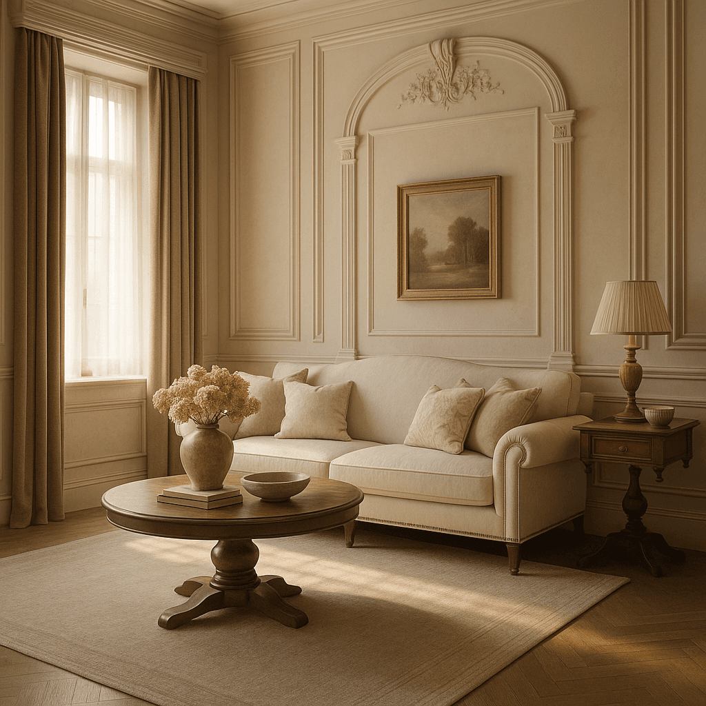 Neoclassical interior design style