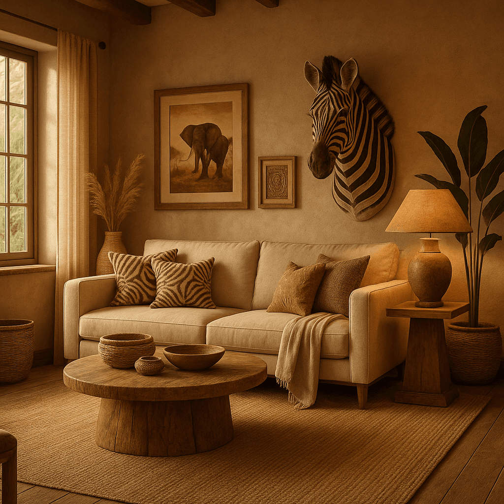 Safari interior design style