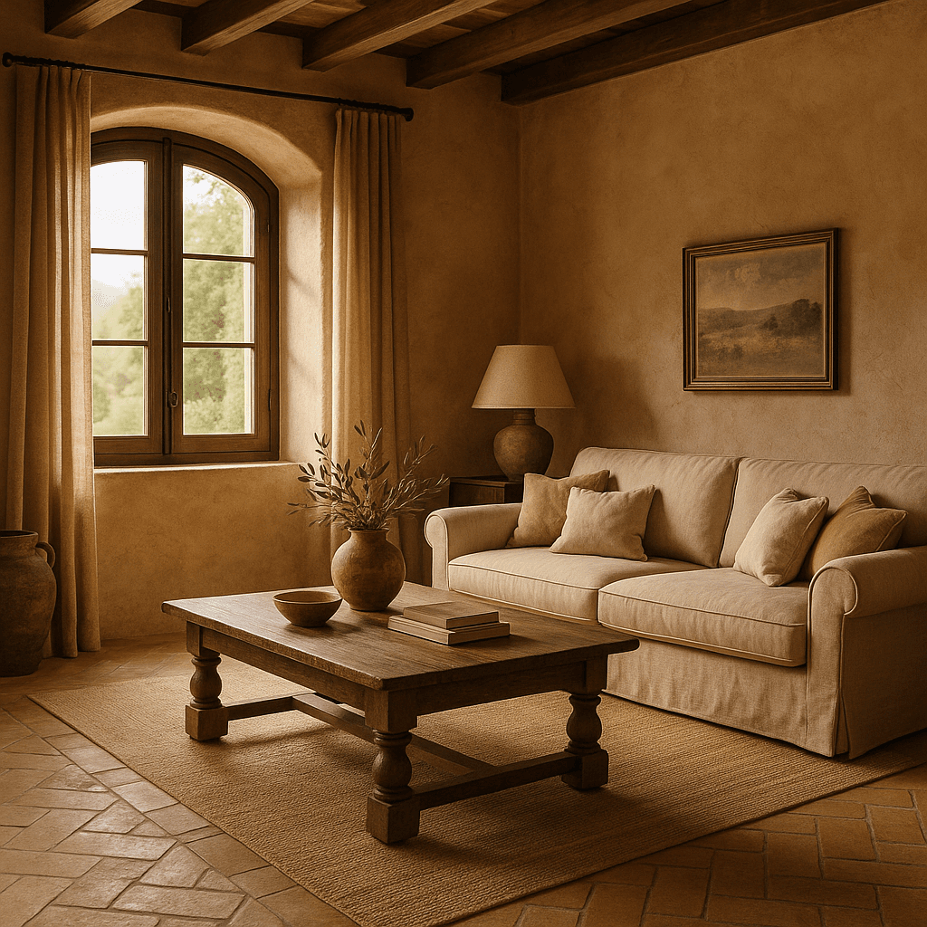 Tuscan interior design style