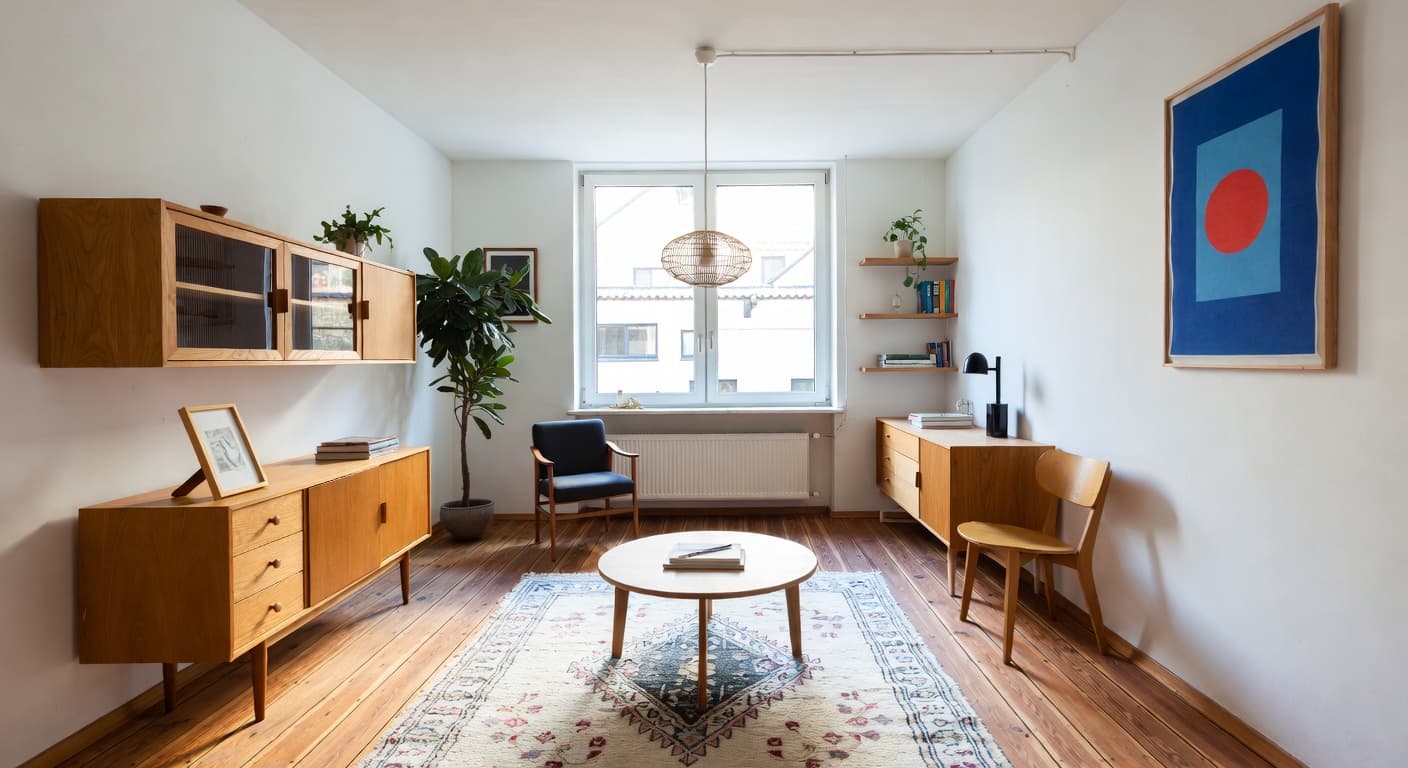 Bauhaus utility room interior design - featuring bauhaus style furniture, decor, colors, and layout ideas for your utility room