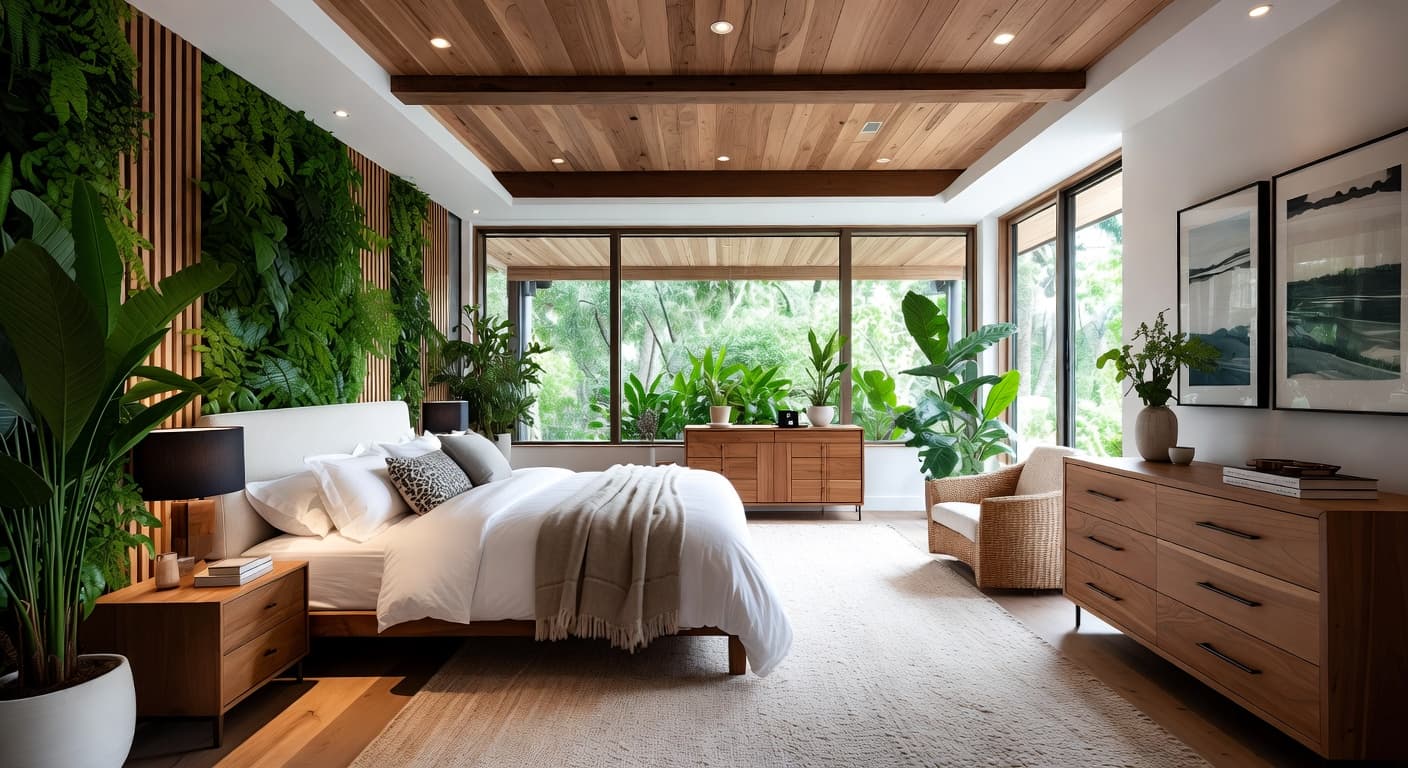 Biophilic Bedroom design preview