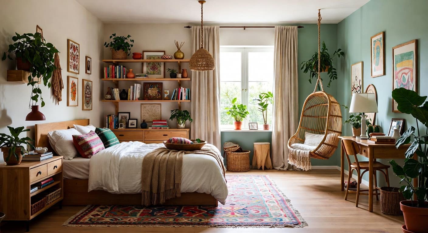 Bohemian Kids Room design preview