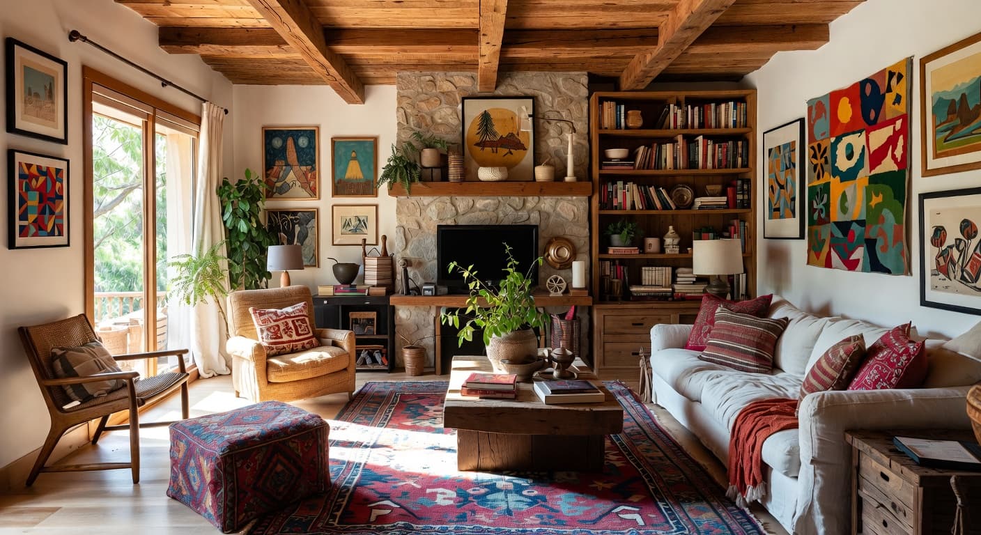 Bohemian Music Room design preview