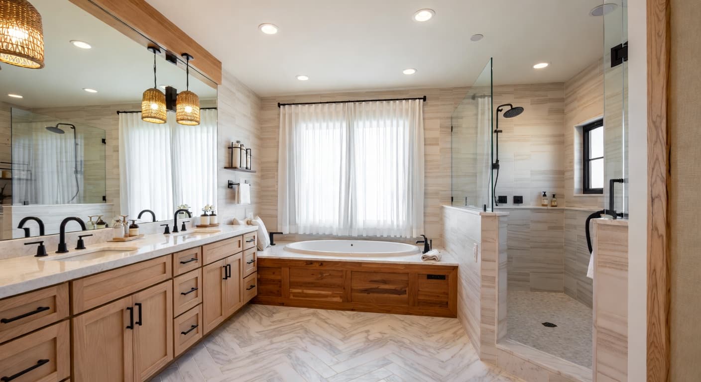 California Casual Bathroom design preview