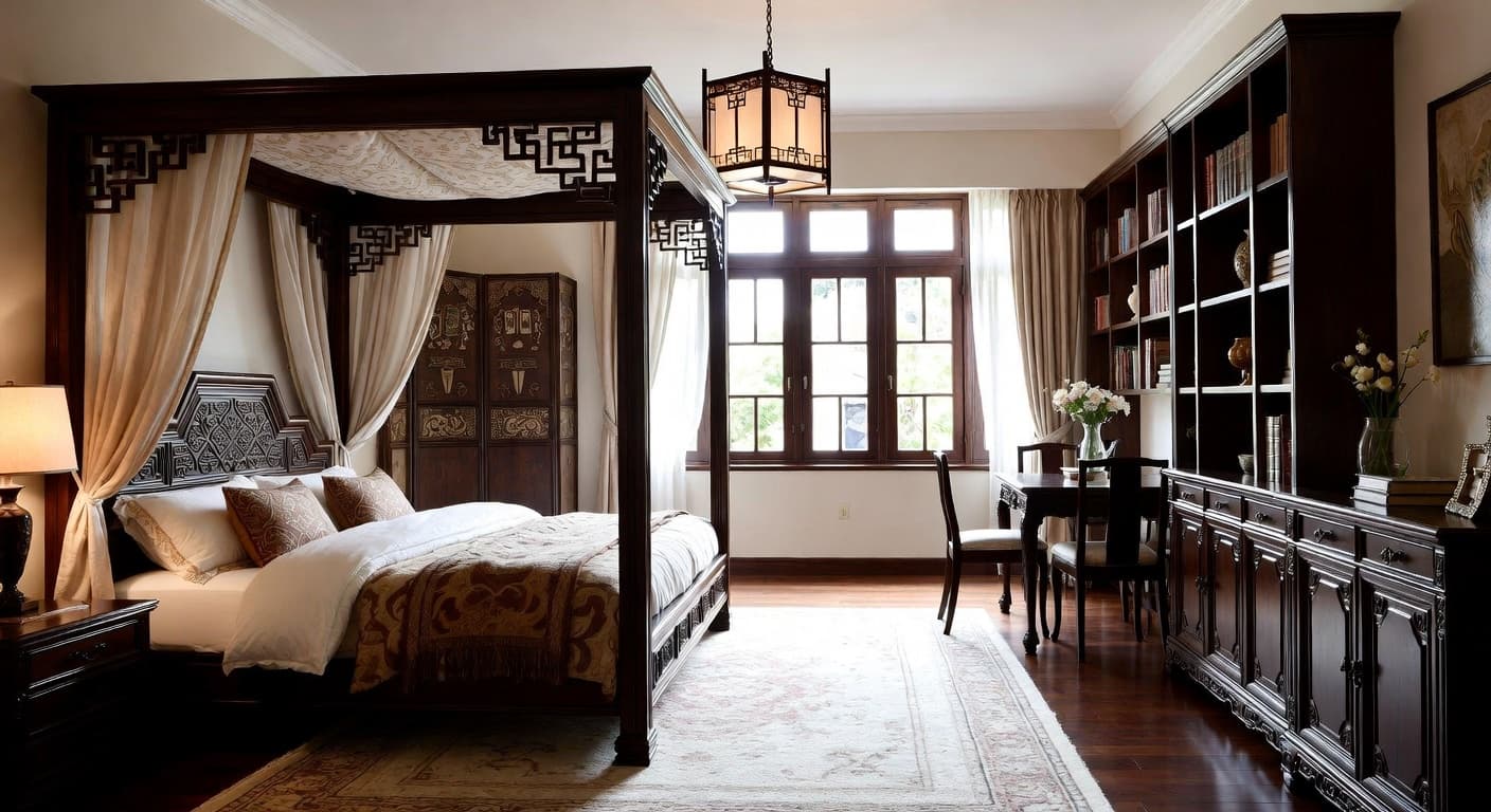 Chinese kids room interior design - featuring chinese style furniture, decor, colors, and layout ideas for your kids room