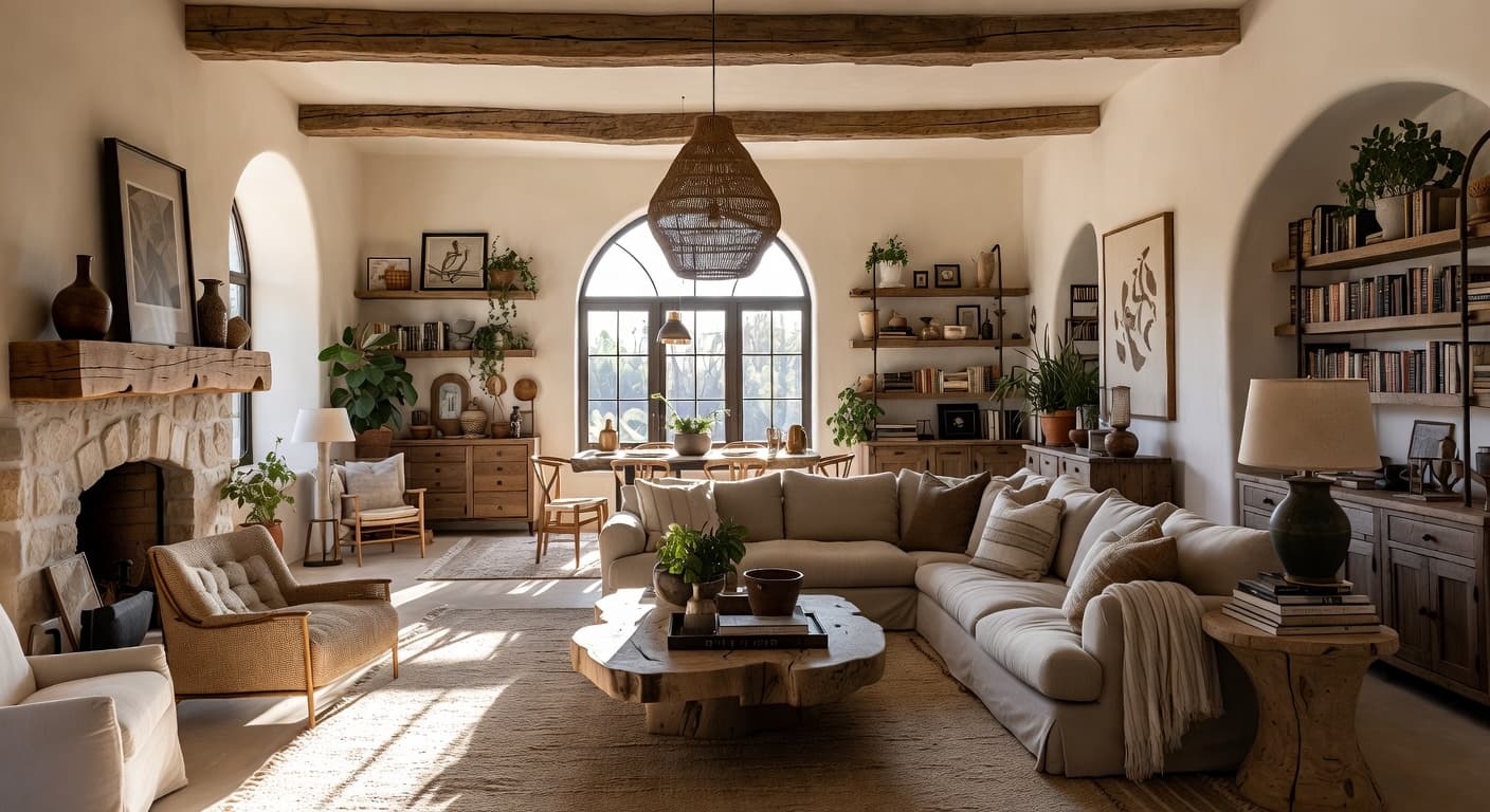 Cottagecore multi-purpose room interior design - featuring cottagecore style furniture, decor, colors, and layout ideas for your multi-purpose room