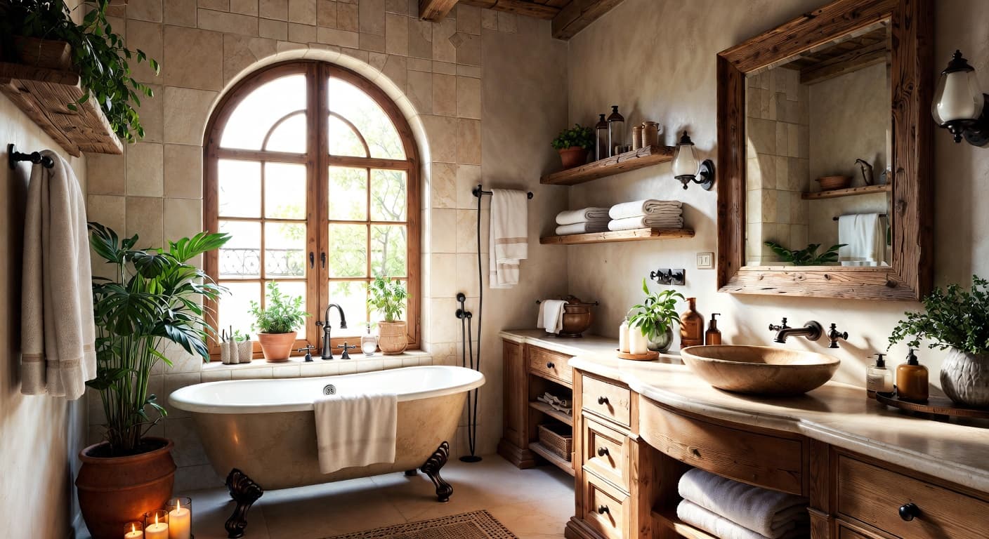 Country Bathroom design preview