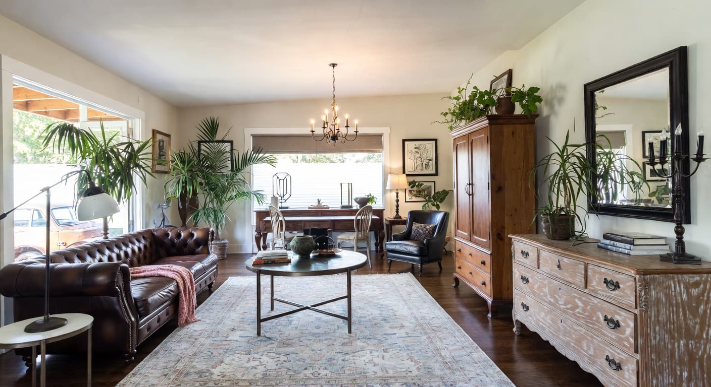 Eclectic garage interior interior design - featuring eclectic style furniture, decor, colors, and layout ideas for your garage interior